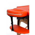 RestPro Classic 2 Orange Set Κρεβάτι Μασάζ Φυσικοθεραπείας Βαλίτσα Ξύλινο Massage Table + Massage Bolsters